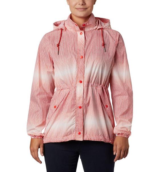 Columbia Gable Island Windbreaker Orange For Women's NZ83904 New Zealand